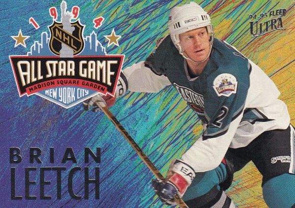 insert karta BRIAN LEETCH 94-95 Fleer Ultra All Star Game číslo 2 of 12